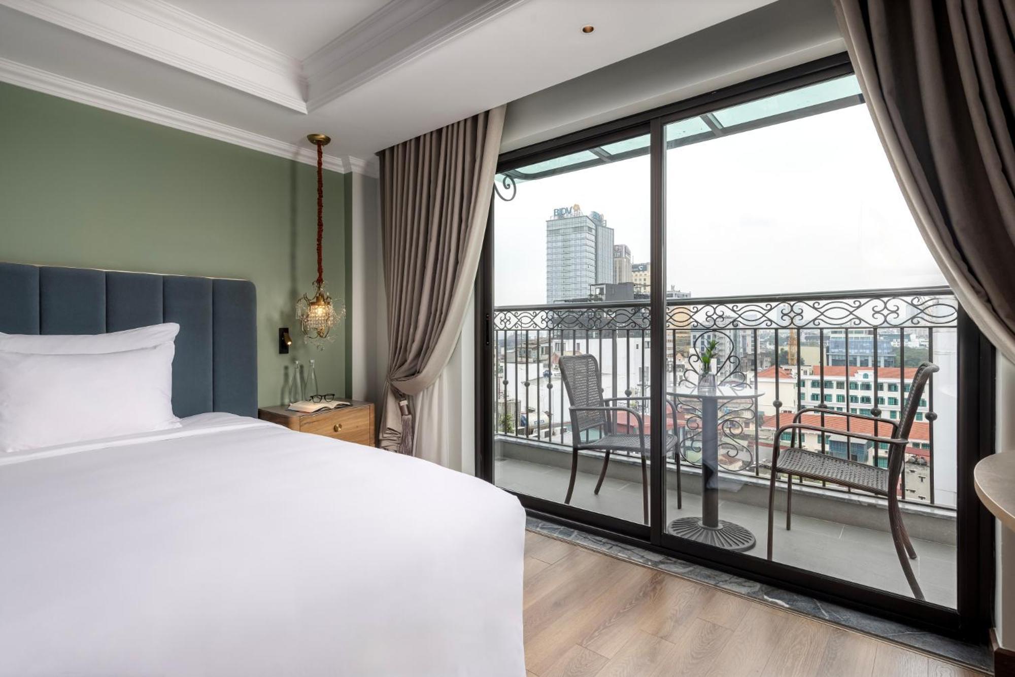 La Siesta Classic Hang Thung Hanoi Zewnętrze zdjęcie Deluxe Room with Balcony
